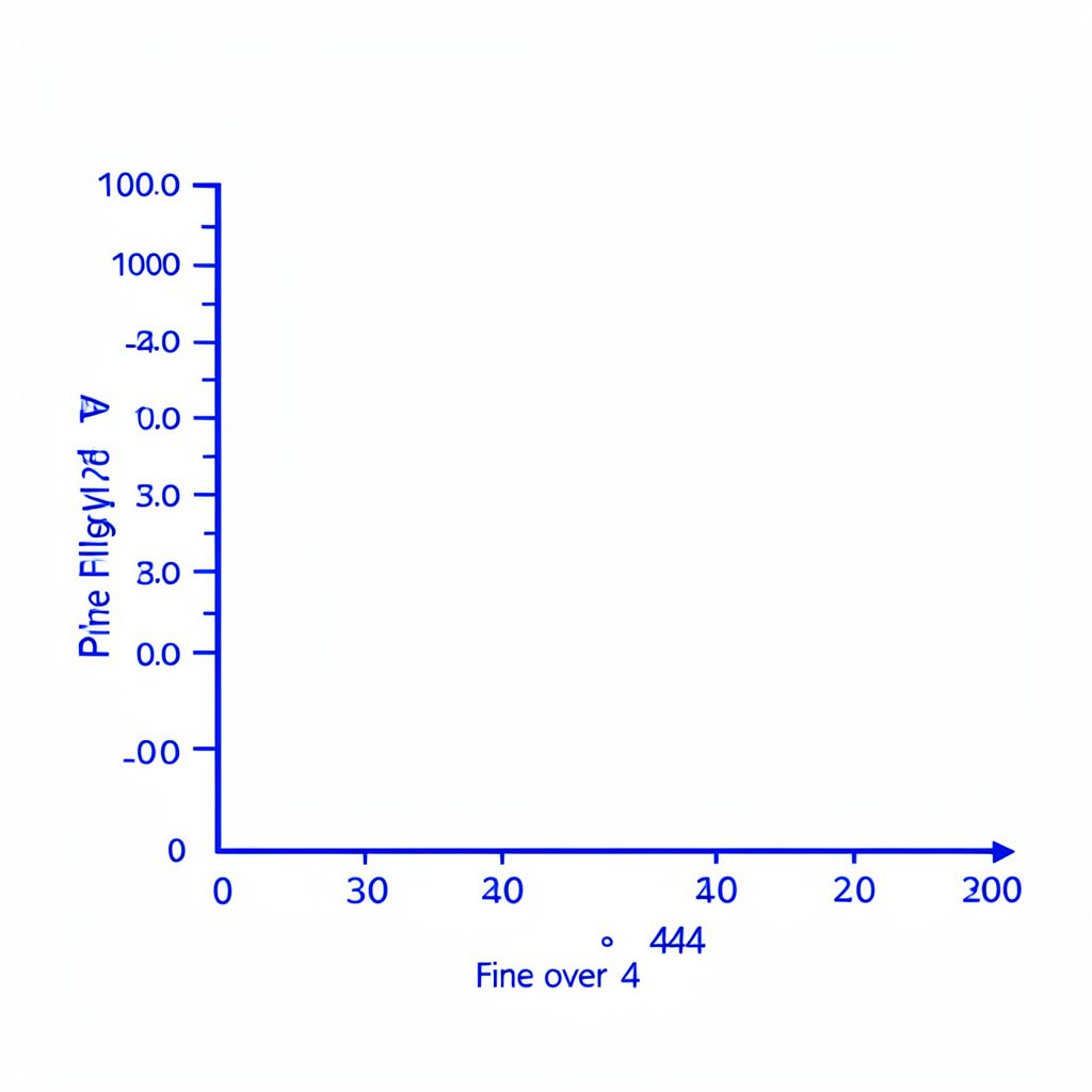 A minimal line drawing of a blood pressure chart display in navy and cream