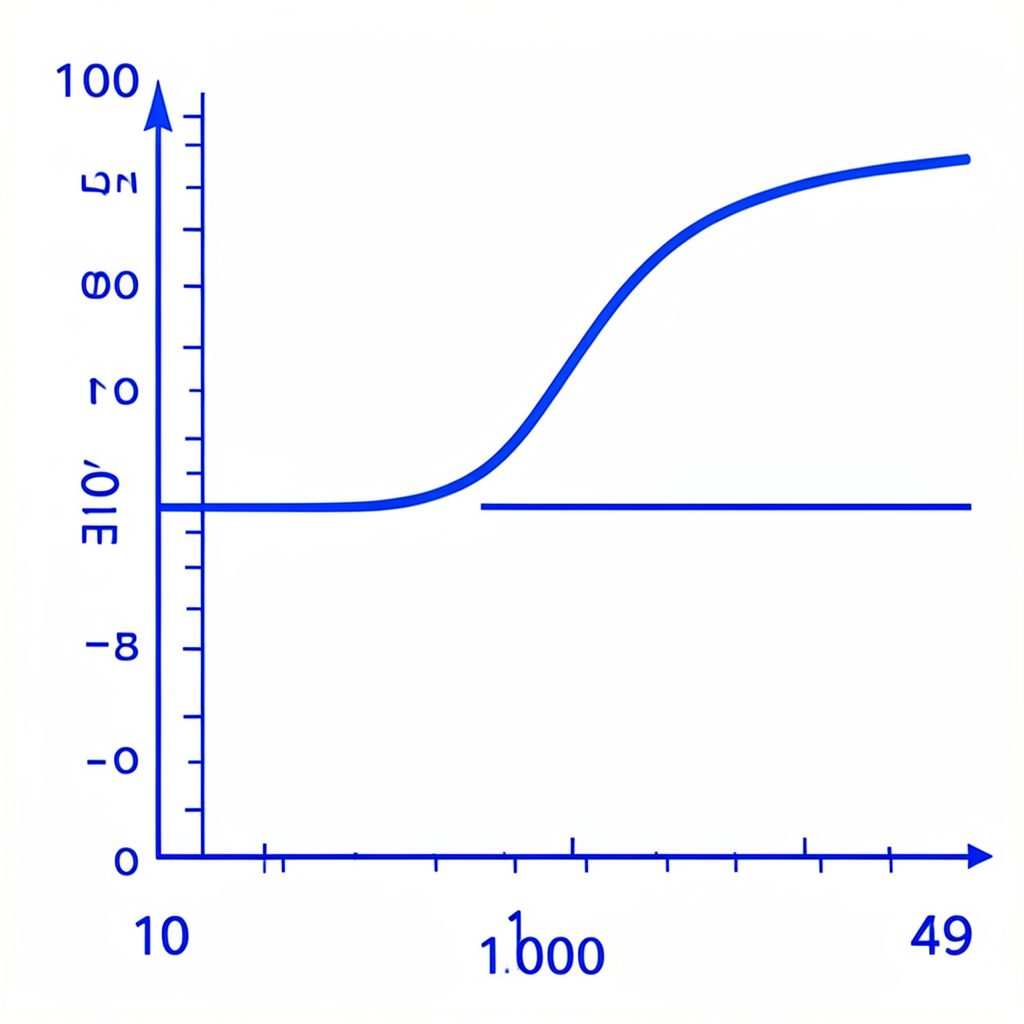 A minimal line drawing illustrating blood pressure measurement in navy and cream